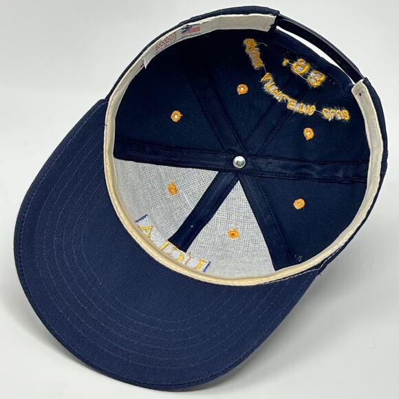 Vintage 90s UCLA Bruins Athletic Club Hat Cap Blue University Snapback USA Made - Picture 4 of 9